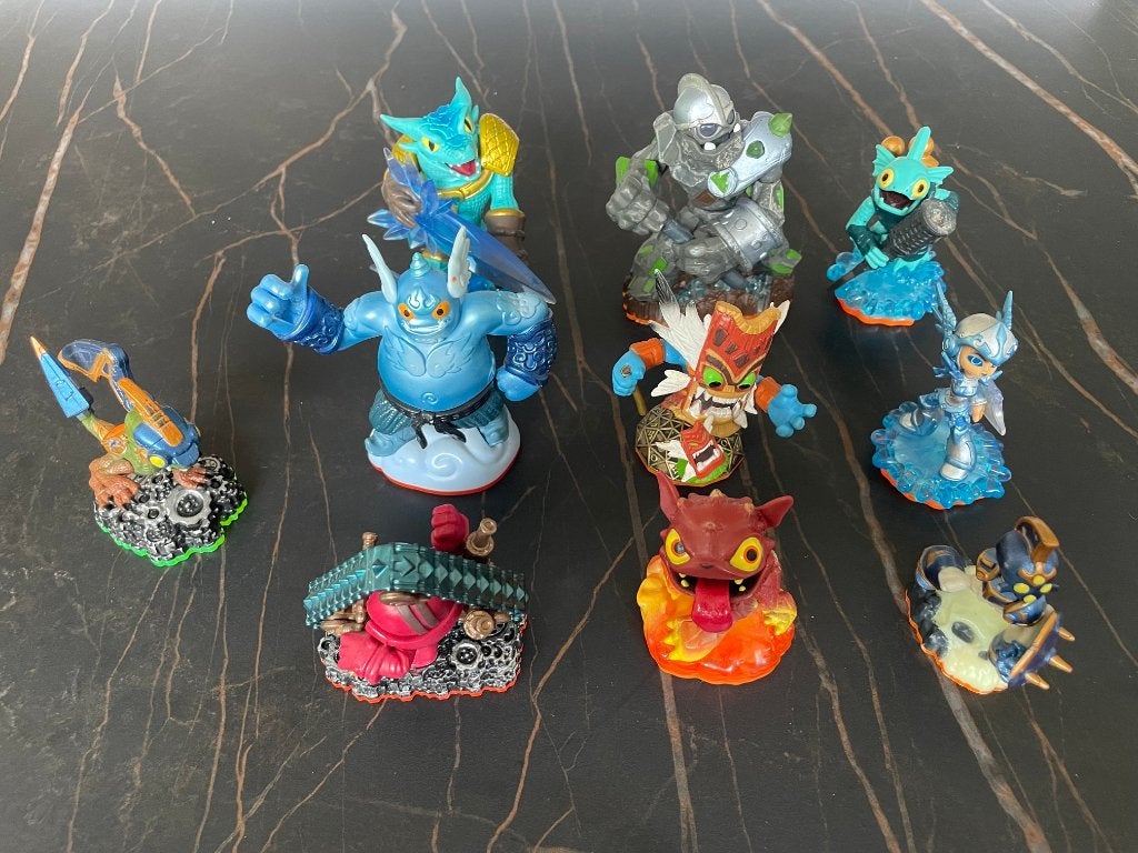 Skylanders (10 pièces) - ensemble pour 5,00€, Consoles de jeu & Jeux vidéo, Jeux | Nintendo Wii, Utilisé, Autres genres, Enlèvement ou Envoi