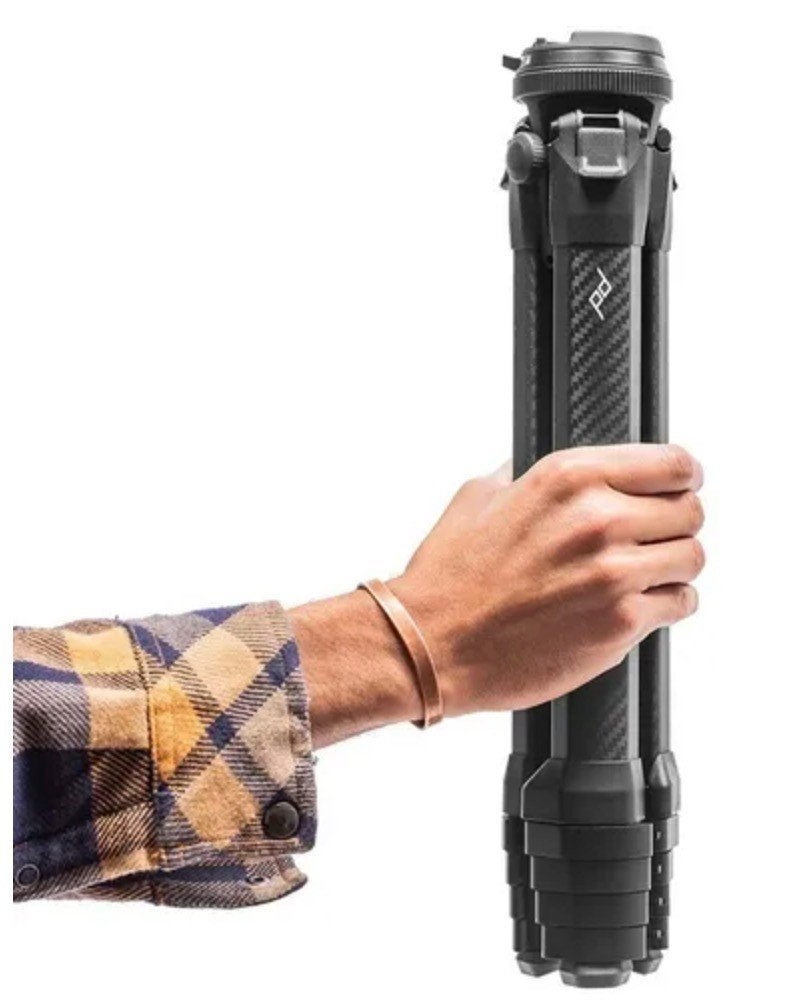 Tripod Peak Design Carbon, TV, Hi-fi & Vidéo, 125 à 150 cm, Enlèvement ou Envoi, Avec niveau à bulle, Comme neuf