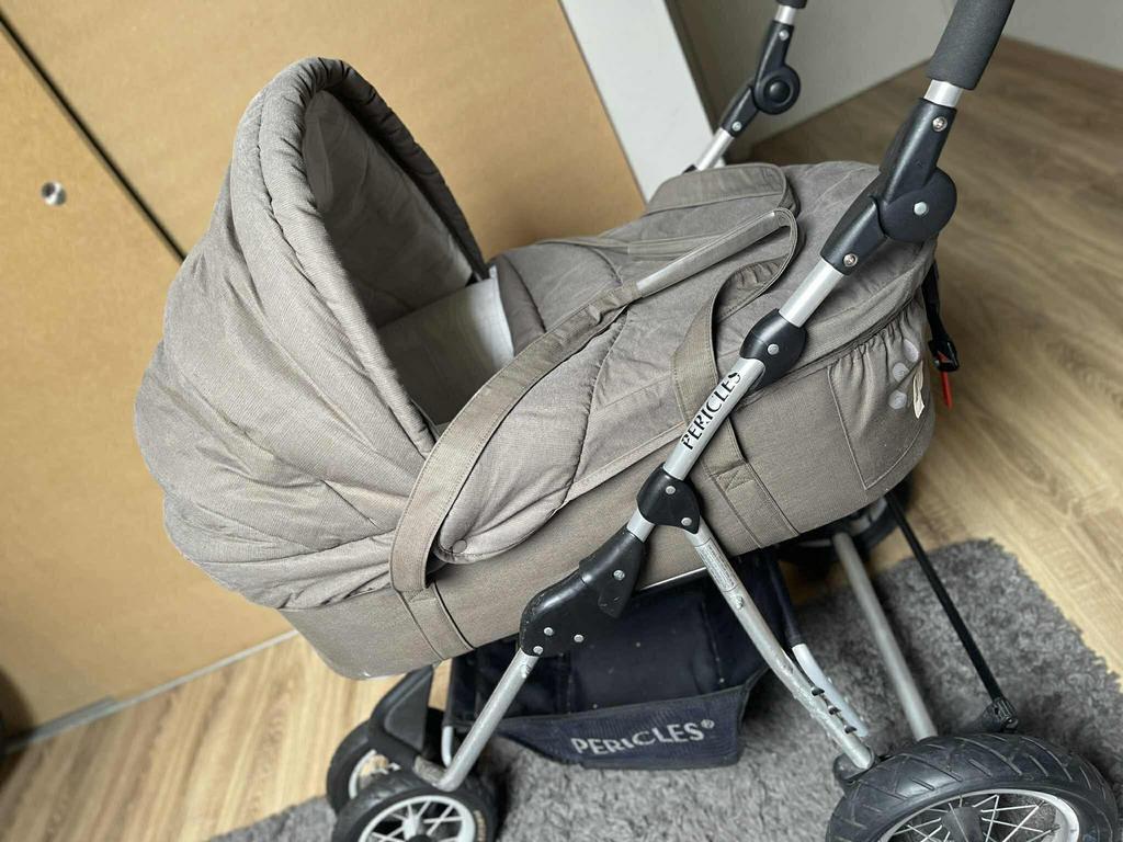 3 in 1 kinderwagen/buggy Pericles, Avec siège auto, Enlèvement, Utilisé, Poussette