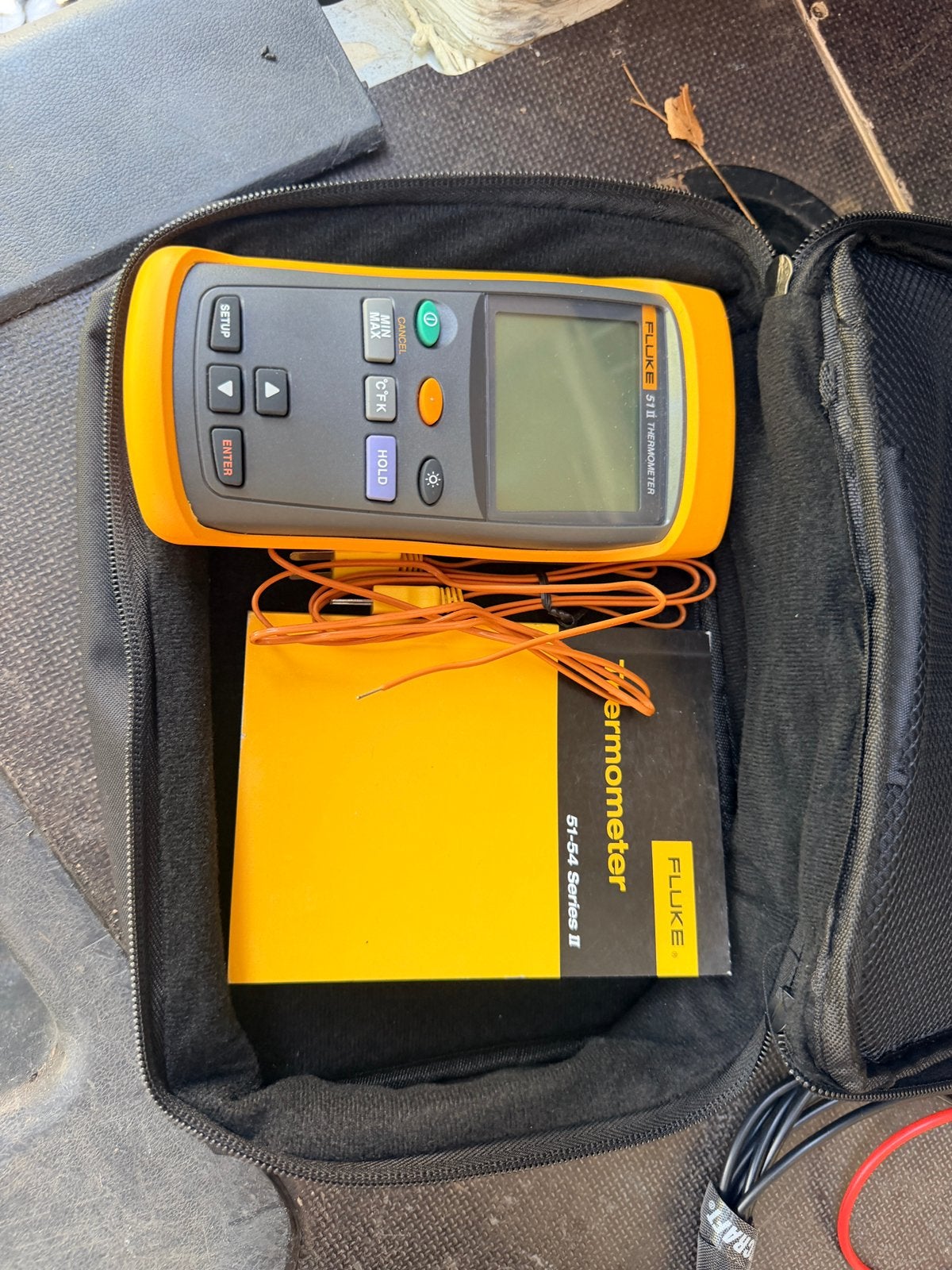 Fluke 51II thermometer, Doe-het-zelf en Bouw, Ophalen, Zo goed als nieuw