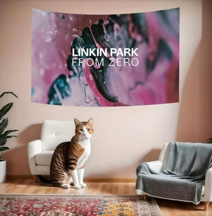 Grote vlaggen Linkin Park (150x90cm), Ophalen of Verzenden, Nieuw