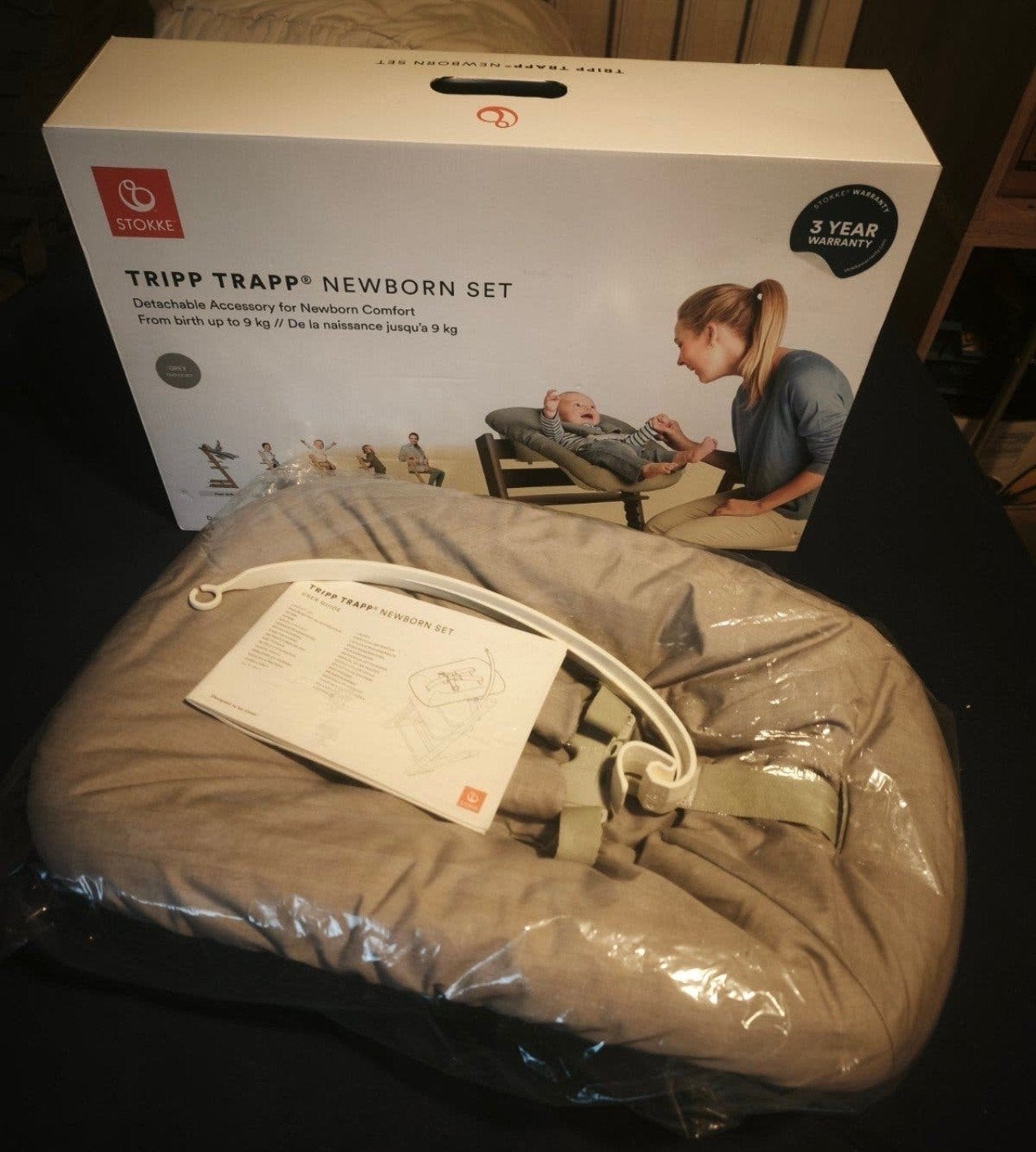 Tripod Trapp Newborn Set [Grijs], Ophalen of Verzenden, Nieuw, Hangstoel, Aanschuifbaar