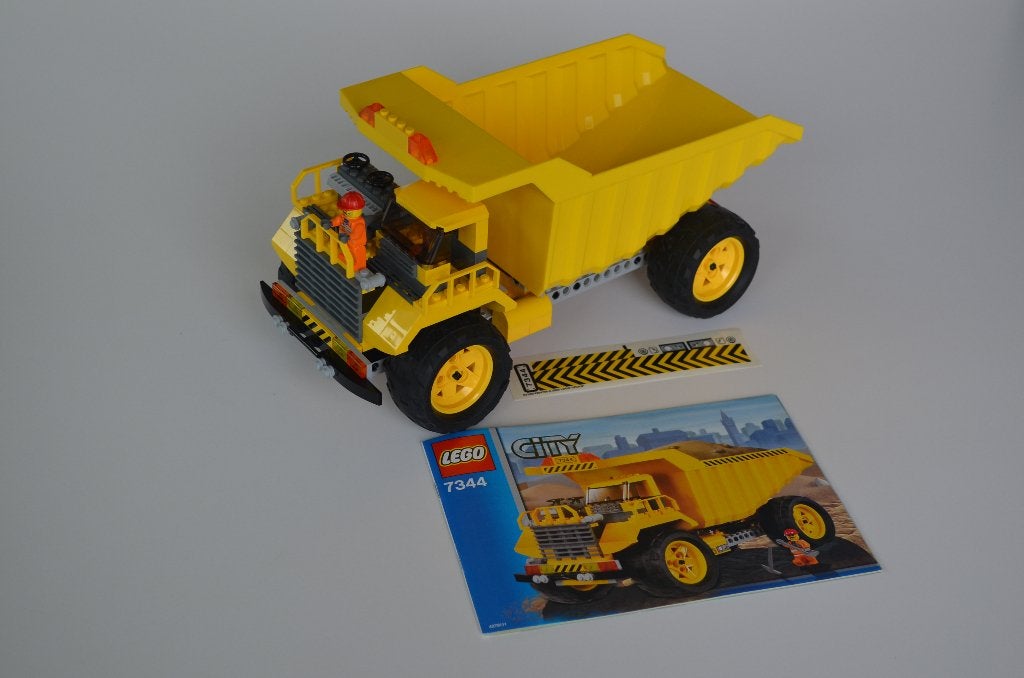 Lego: nr. 7344 Giant Dump Truck., City, Lego, Ensemble complet, Comme neuf