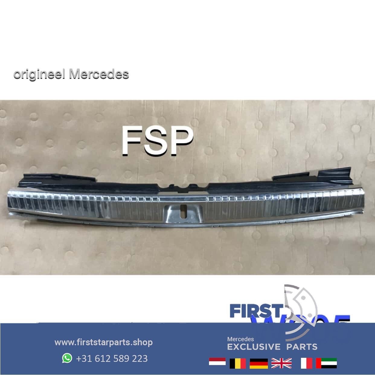 A2056902501 Laadvloer bescherming Mercedes C Klasse W205 laa, Auto-onderdelen, Interieur en Bekleding, Gebruikt, -, Ophalen of Verzenden