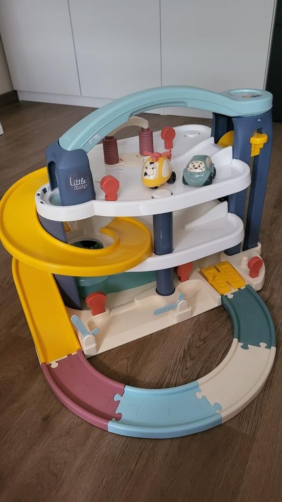 Smoby garage, Ophalen