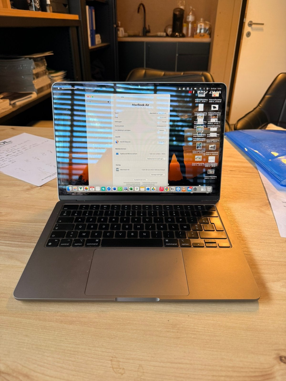 Apple macbook air, Ophalen, Gebruikt