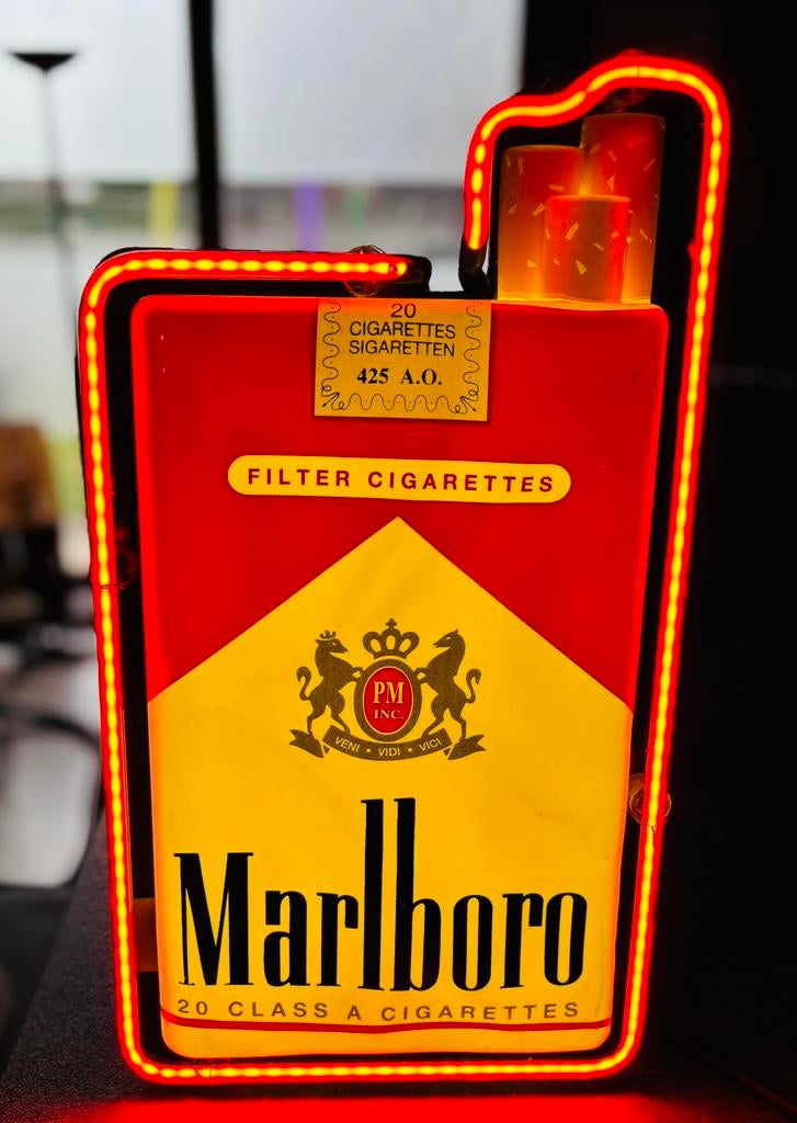 Enseigne lumineuse vintage '90, Enlèvement ou Envoi, Comme neuf
