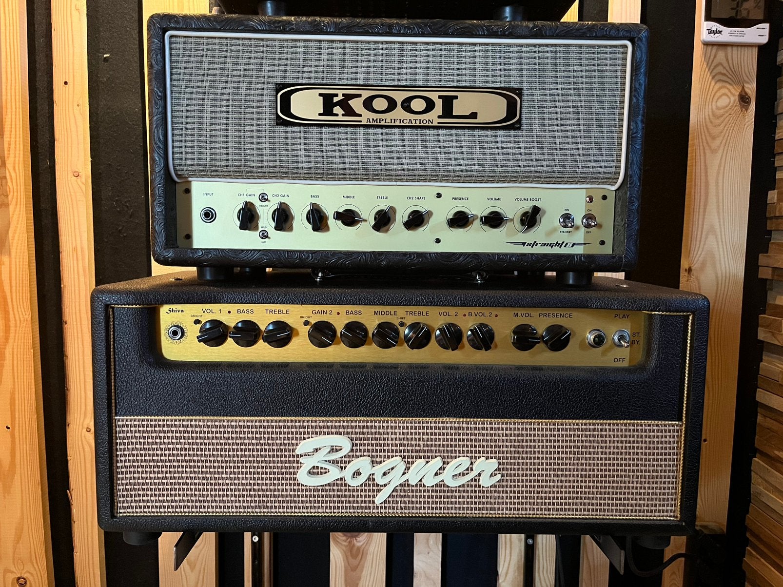Bogner Shiva head - Kool Straight 8 tube amps, Enlèvement, Comme neuf