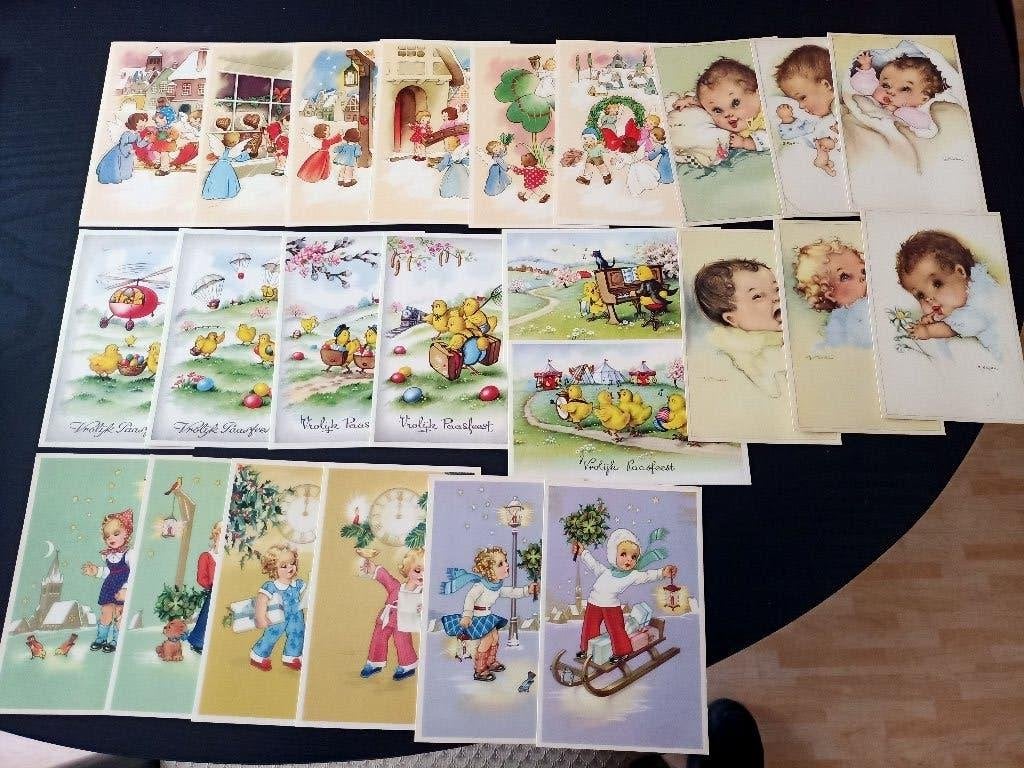 11 reeksen Coloprint x 6, Verzamelen, Postkaarten | Themakaarten, Ophalen of Verzenden