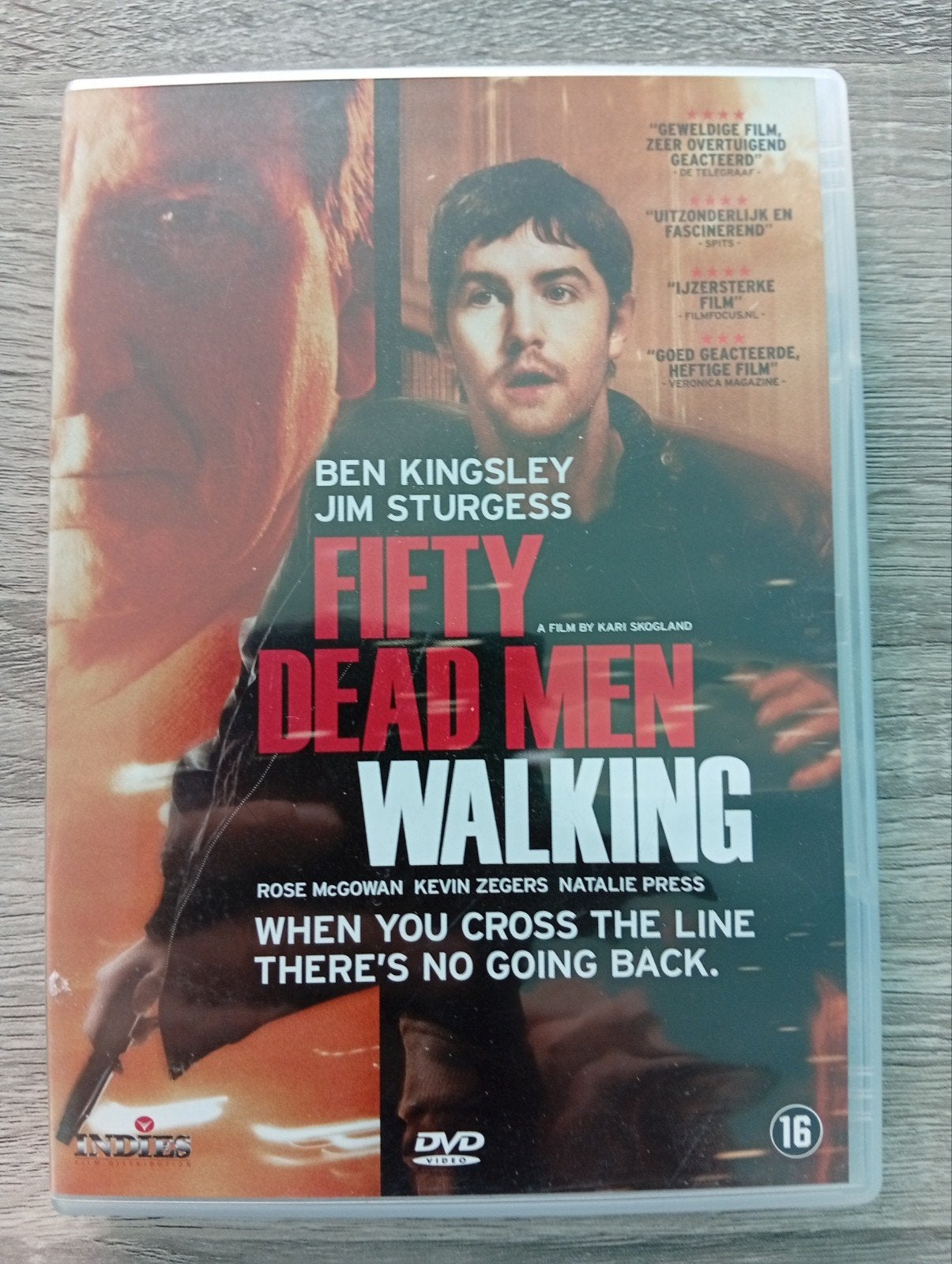 fifty dead men walking actiethriller dvd ben Kingsley, Cd's en Dvd's, Engels, Vanaf 16 jaar, Nederlands, Actiethriller