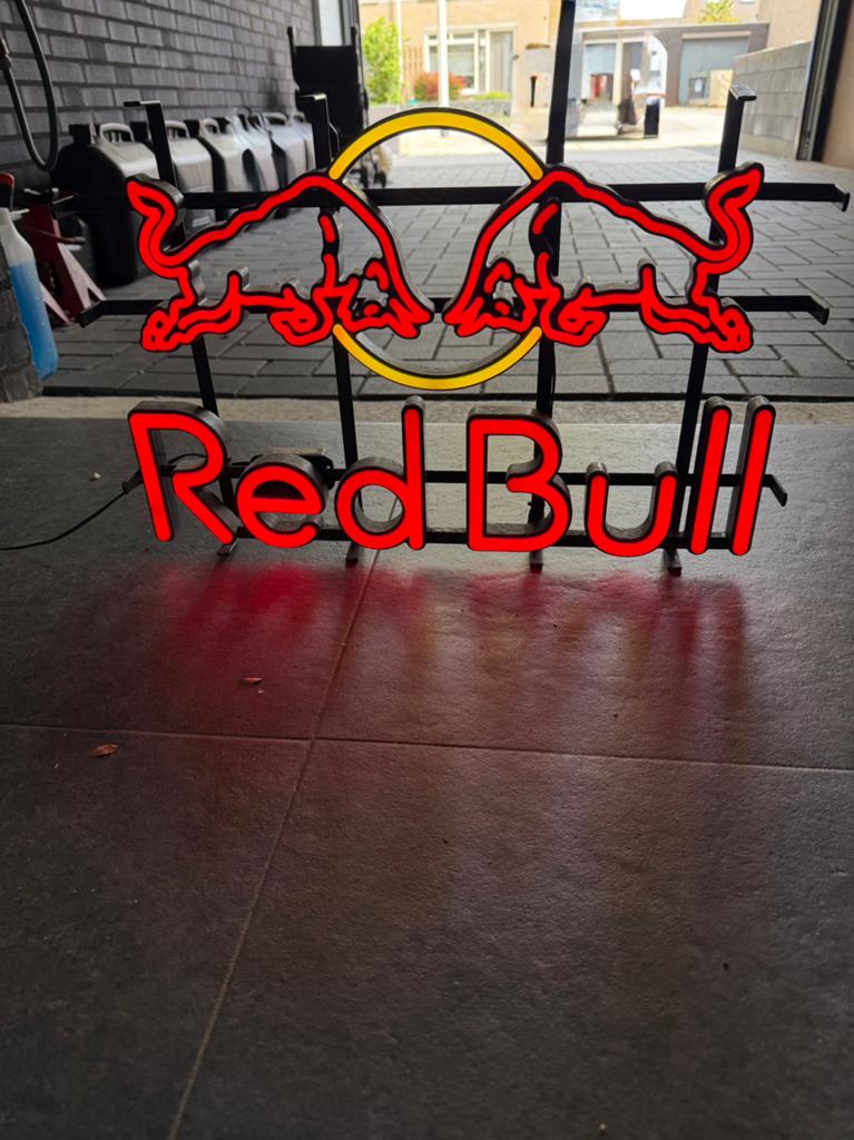 Red Bull LED neon verlichting - dimbaar en helder licht, Verzamelen, Merken en Reclamevoorwerpen, Ophalen, Zo goed als nieuw, Lichtbak of (neon) lamp