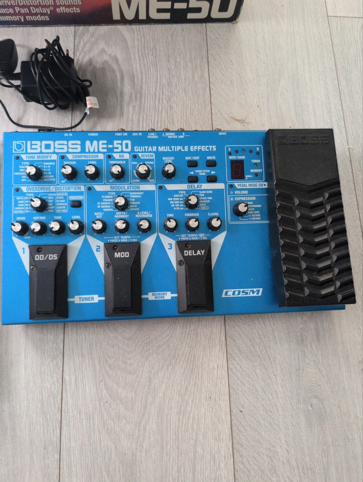 Boss ME-50, Musique & Instruments, Enlèvement, Utilisé, Multi-effet