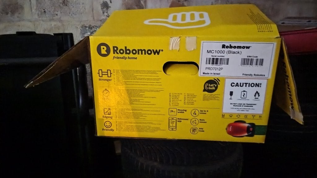 Tondeuse robot, Enlèvement, Utilisé