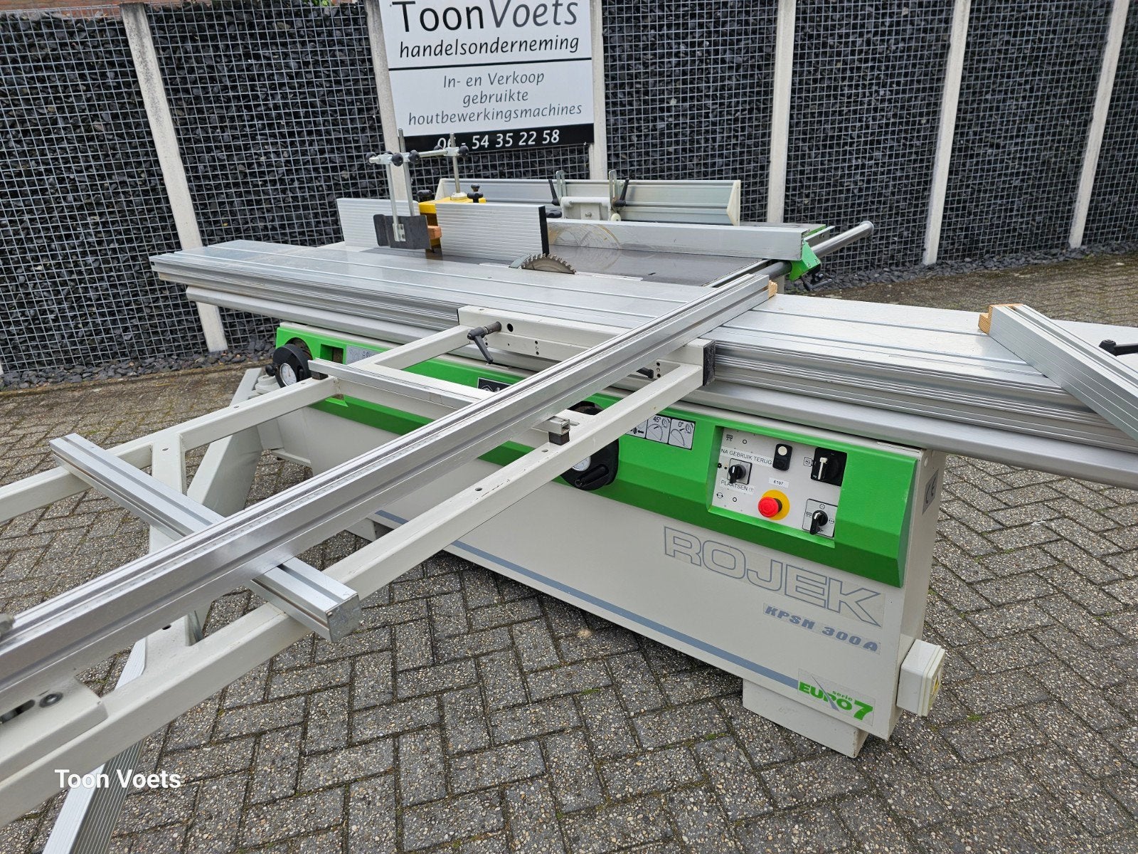 Combinatie machine 4 voudig Roltafel 320, Enlèvement