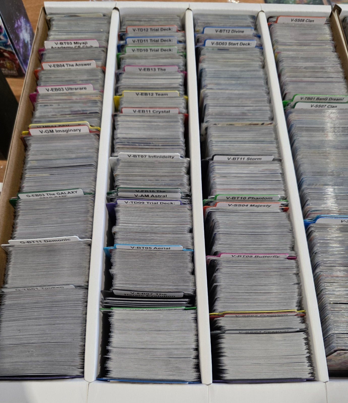 TCG Weiss/Schwarz en Cardfight!! Vanguard, Enlèvement, Comme neuf, Plusieurs cartes
