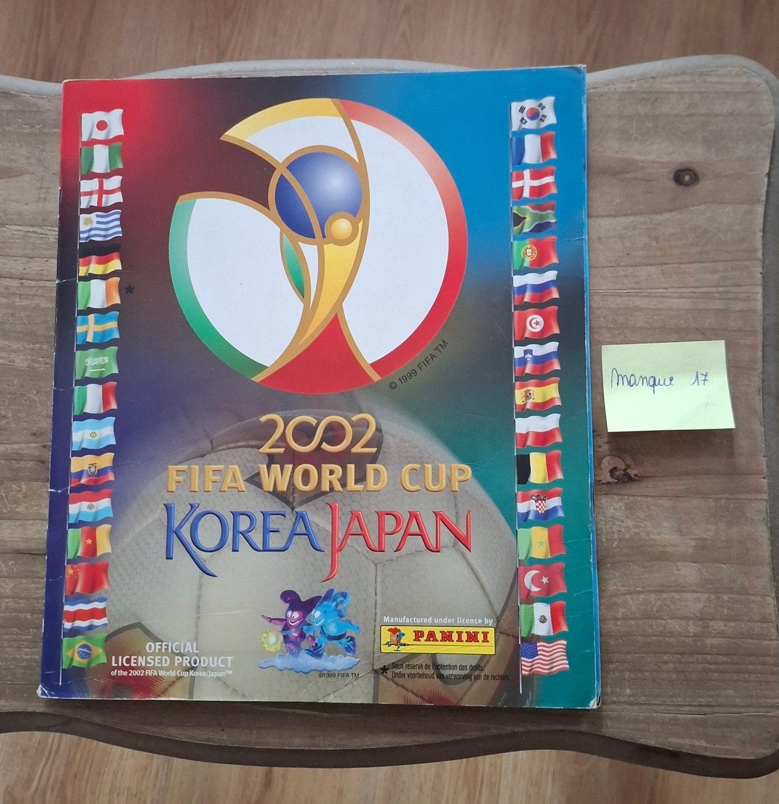 Panini album WM 2002 bijna compleet dos coca cola voetbal, Verzamelen, Ophalen of Verzenden