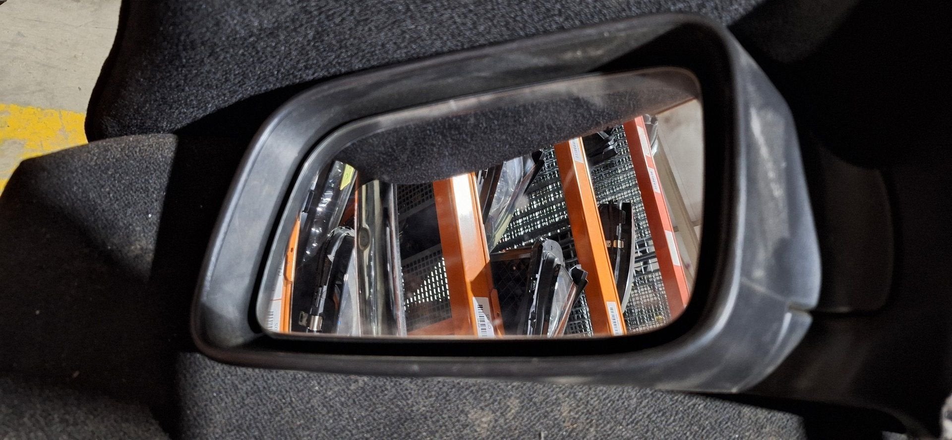 VW Polo 6R / 6C Buitenspiegel Links Grijs/Zilver (2009-2017), Gebruikt, -, -, Ophalen of Verzenden