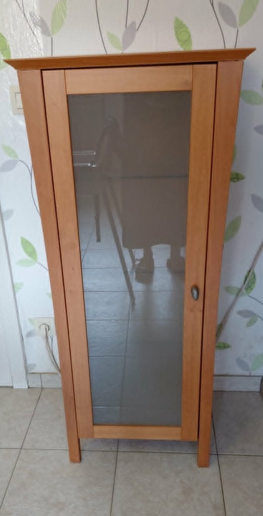 Armoire d'appoint pratique en noyer, Enlèvement, Comme neuf