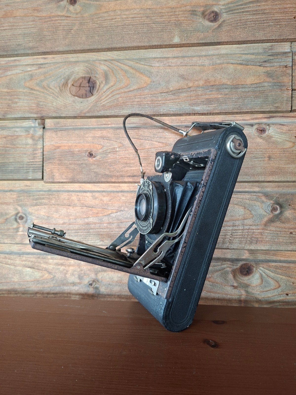 “Kodak Anastigmat f:7.7 – Eastman Kodak Co.”, Audio, Tv en Foto, Fotocamera's Analoog, Ophalen of Verzenden, Kodak