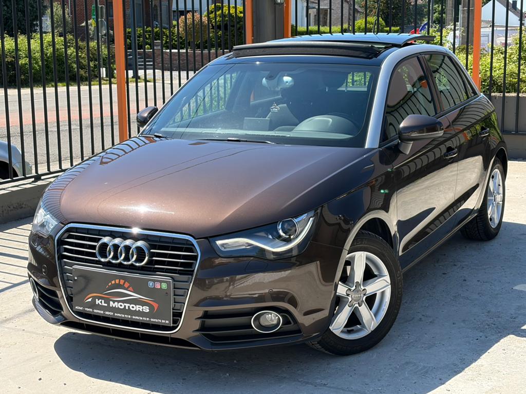 AUDI A1 SPORTBACK 1.6CR TDI 90CV 2012 167 000KM CARPASS, Auto's, Audi, Voorwielaandrijving, Euro 5, Stof, A1