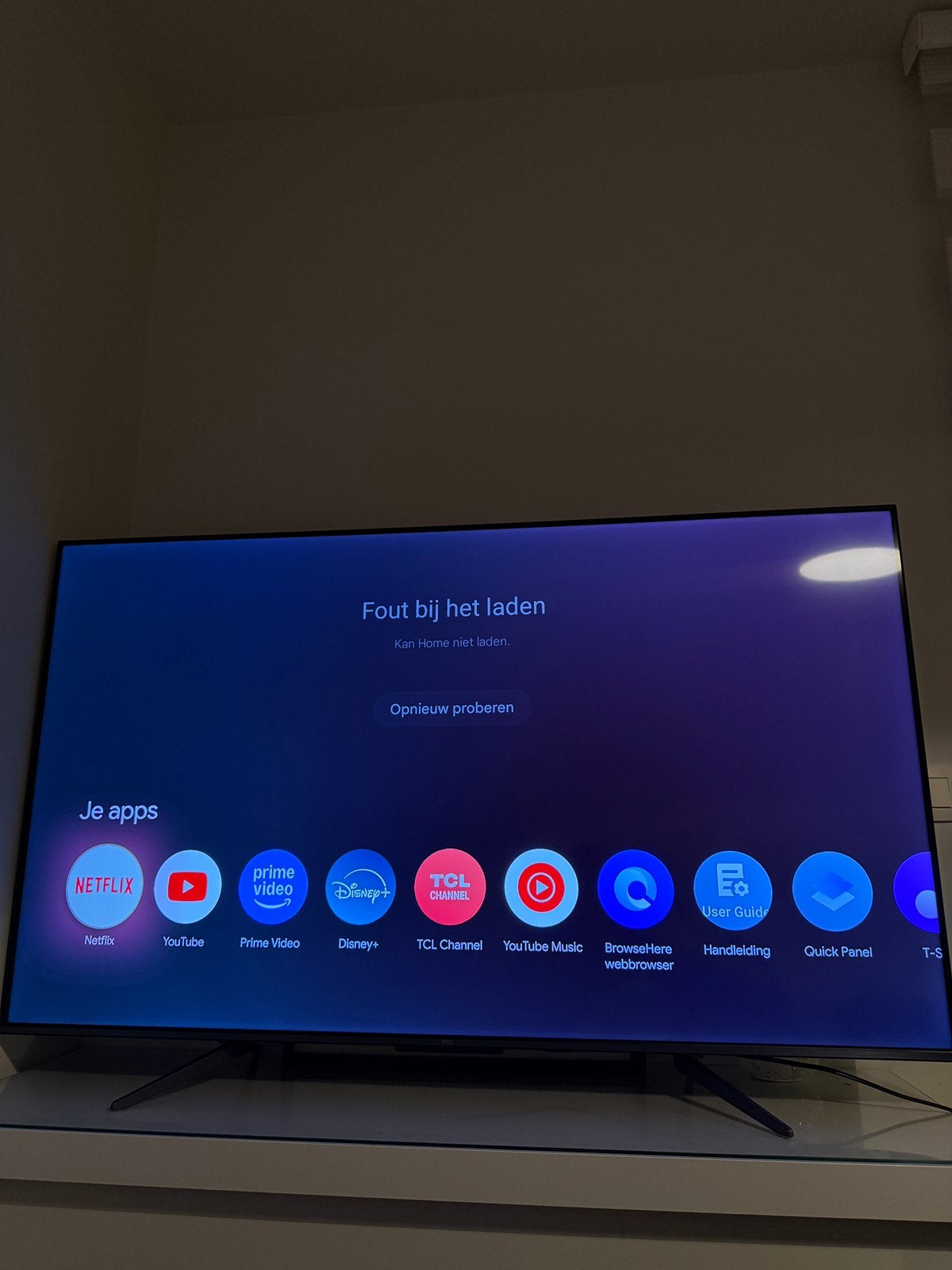 Smart Tv Téléviseur Tvl, Enlèvement, Comme neuf, 4k (UHD), Smart TV