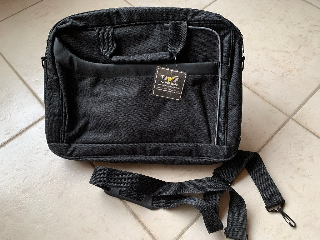 Nouveau sac ordinateur portable 15 pouces double fermeture, Neuf, Enlèvement ou Envoi, Hydrofuge, Autres marques