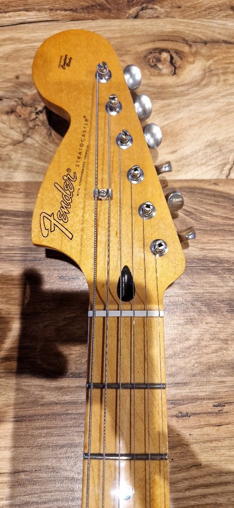 Fender Stratocaster Jimi Hendrix signature White, Enlèvement, Utilisé, Fender