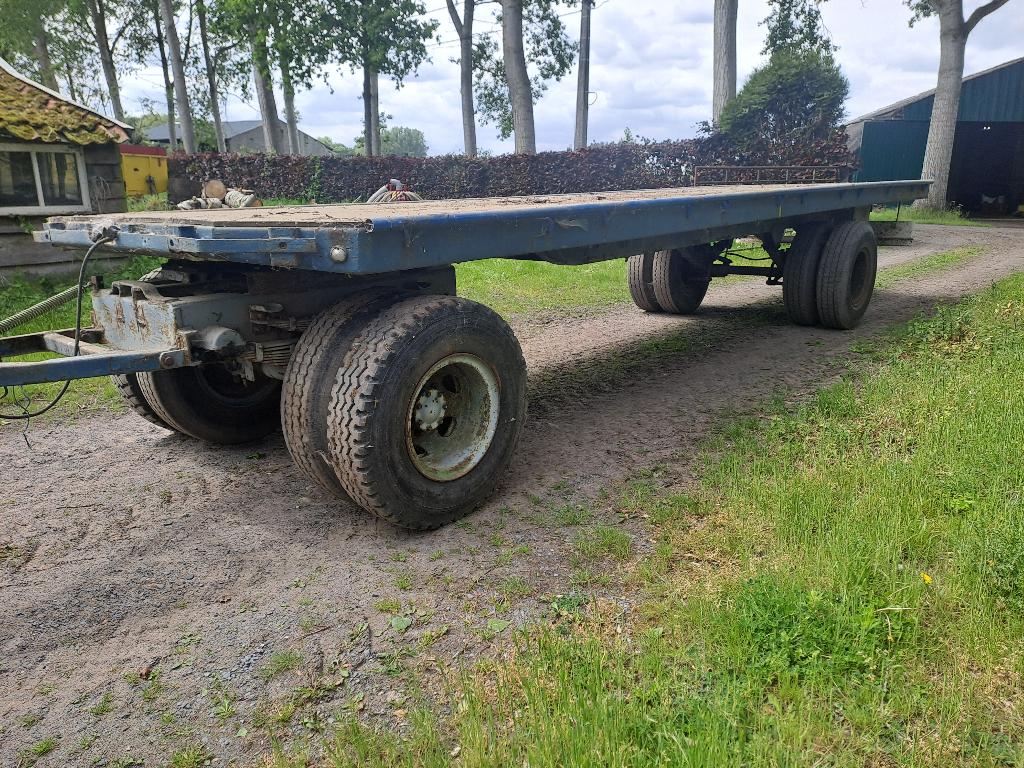 Platte wagen, Zakelijke goederen, Ophalen