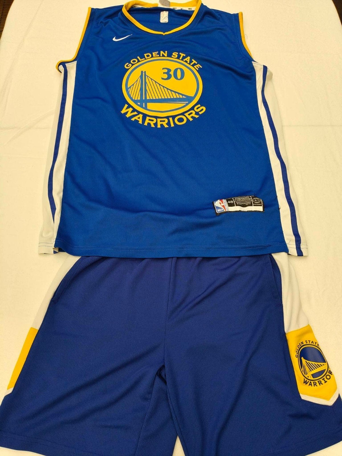 Ensemble Nike NBA Golden State Warriors Curry #30 – Taille X, Sports & Fitness, Basket, Enlèvement ou Envoi, Utilisé, Vêtements
