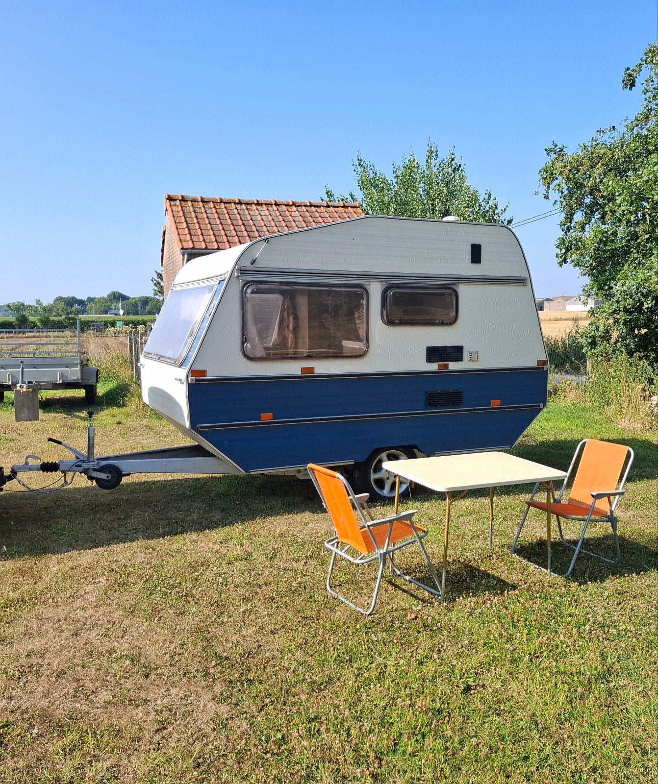 Caravane rétro de moins de 750 kg, Caravanes & Camping, Caravanes, Particulier, Home-car, Enlèvement