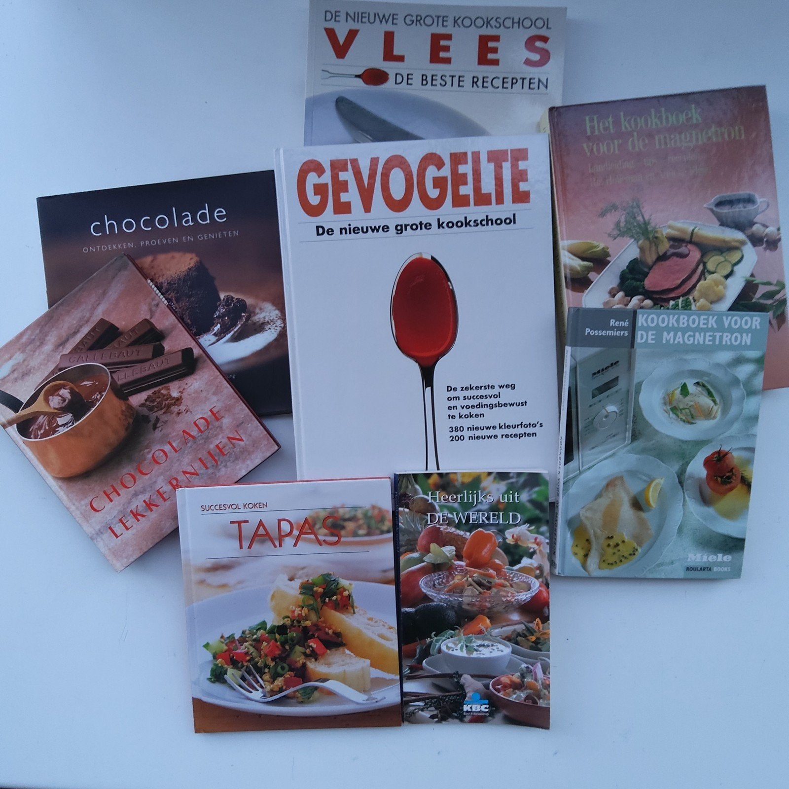 Acht diverse kookboeken., Boeken, Ophalen of Verzenden, Frankrijk