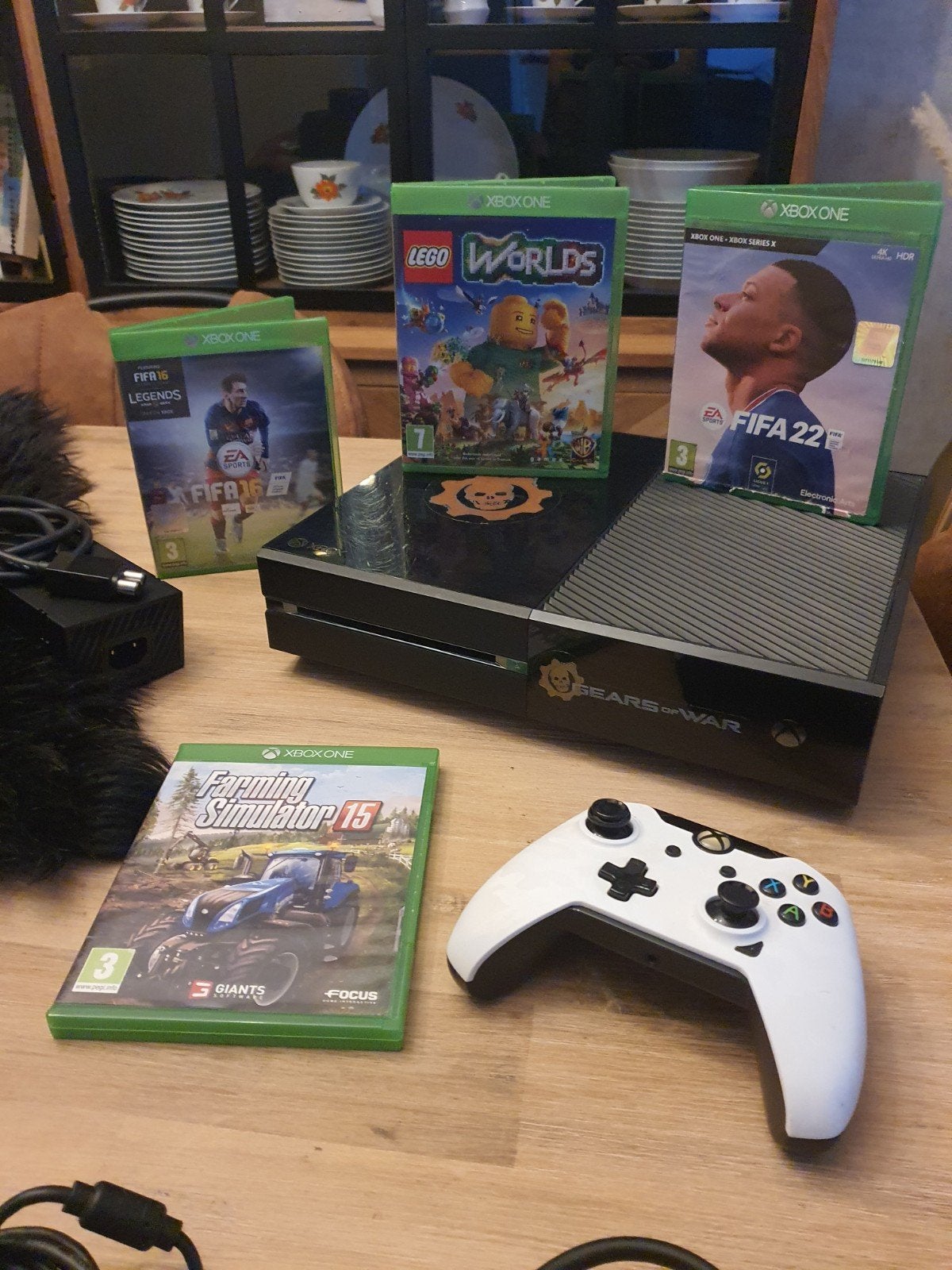 xbox one 500gb + games, Consoles de jeu & Jeux vidéo, Enlèvement, Xbox One