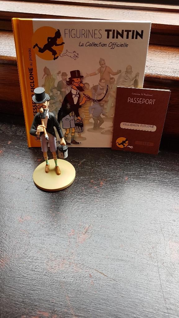 tintin figurine officielle 38 sous blister, Enlèvement ou Envoi, Tintin, Neuf, Statue ou Figurine