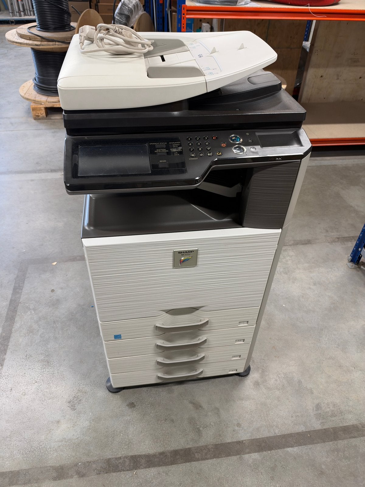 Sharp mx3111u professionele multifunctionele printer/scanner, Computers en Software, Ophalen, PictBridge, All-in-one, Niet werkend