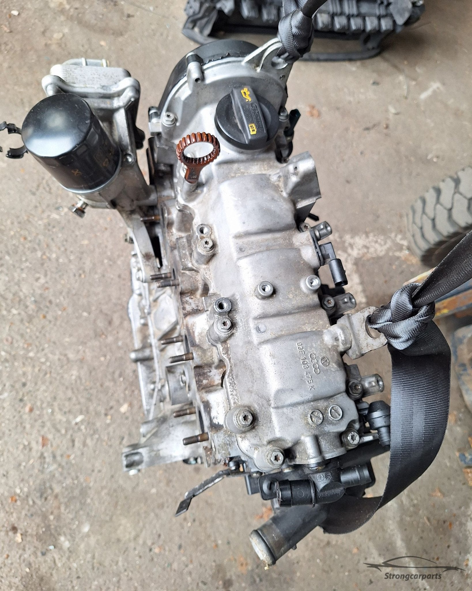 CBZ Motor 1.2tsi met nieuwe ketting VW Polo 6R Audi A1 Golf, -, -, Enlèvement, Utilisé