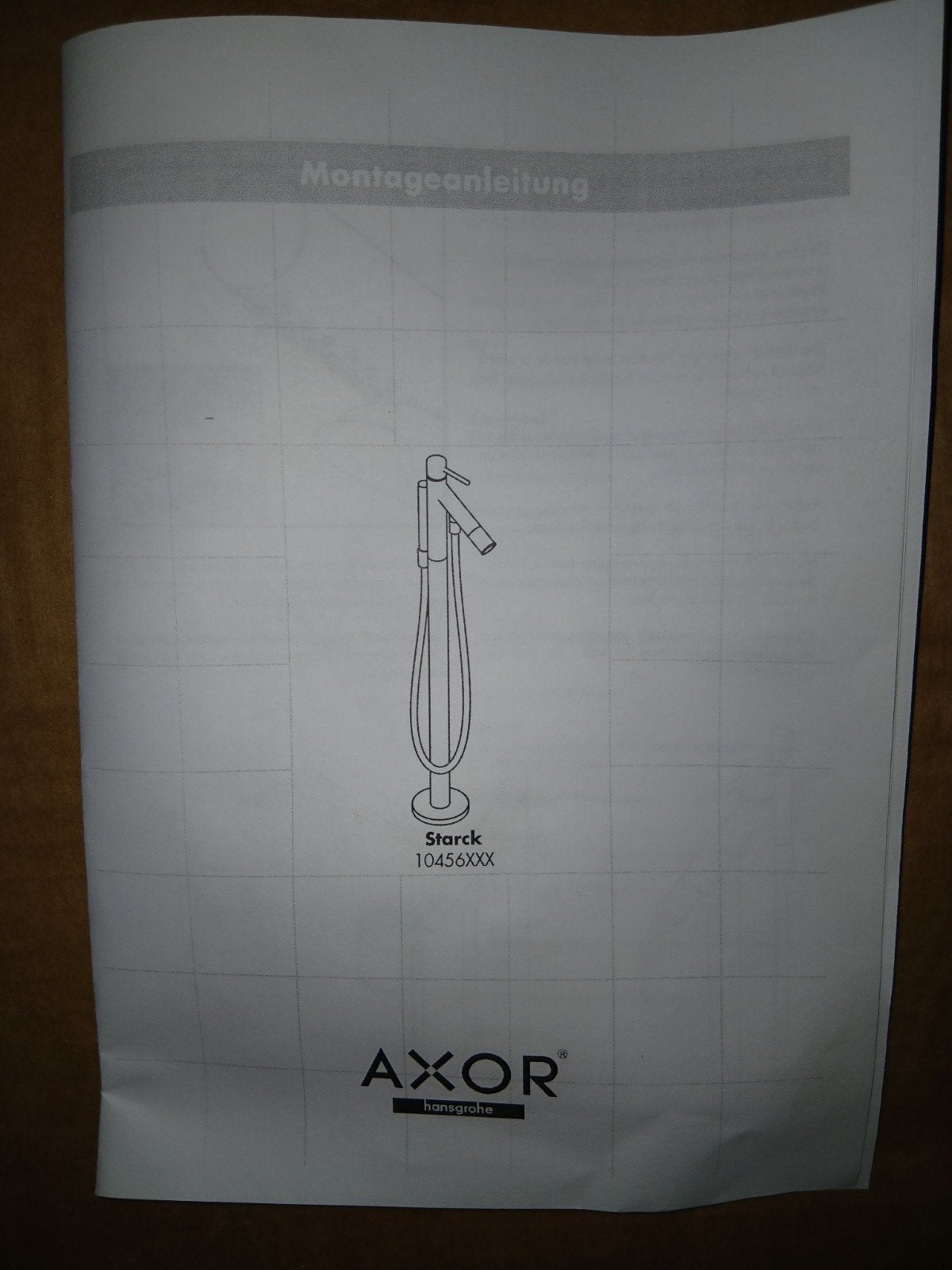 kranen voor de badkamer

Axor Star, Ophalen