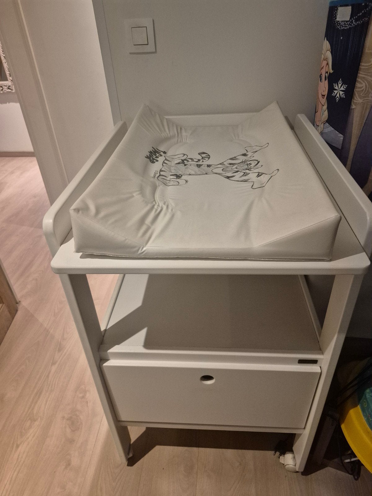 Verschoontafel baby + matras, Ophalen, Zo goed als nieuw