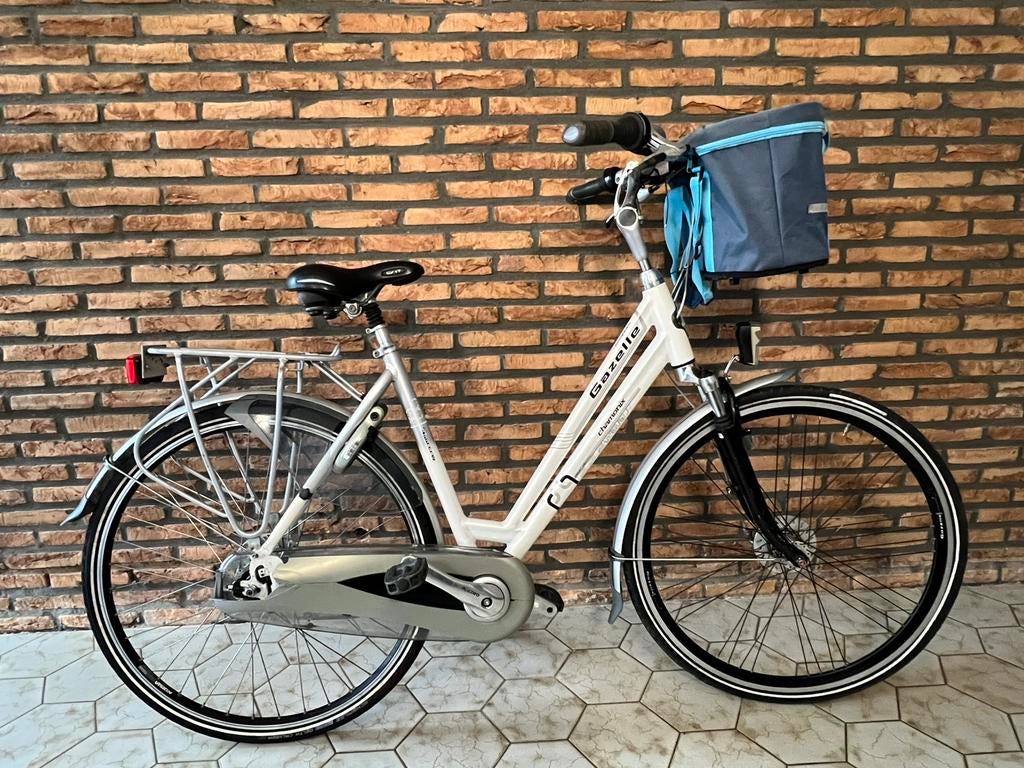 Gazelle, Fietsen en Brommers, Ophalen, 53 tot 56 cm, Versnellingen, Zo goed als nieuw