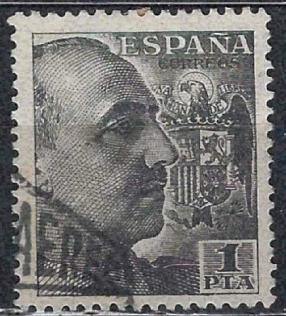 Spanje 1951-1953 - Yvert 820 - Reeks - Franco (ST), Postzegels en Munten, Postzegels | Europa | Spanje, Verzenden, Gestempeld