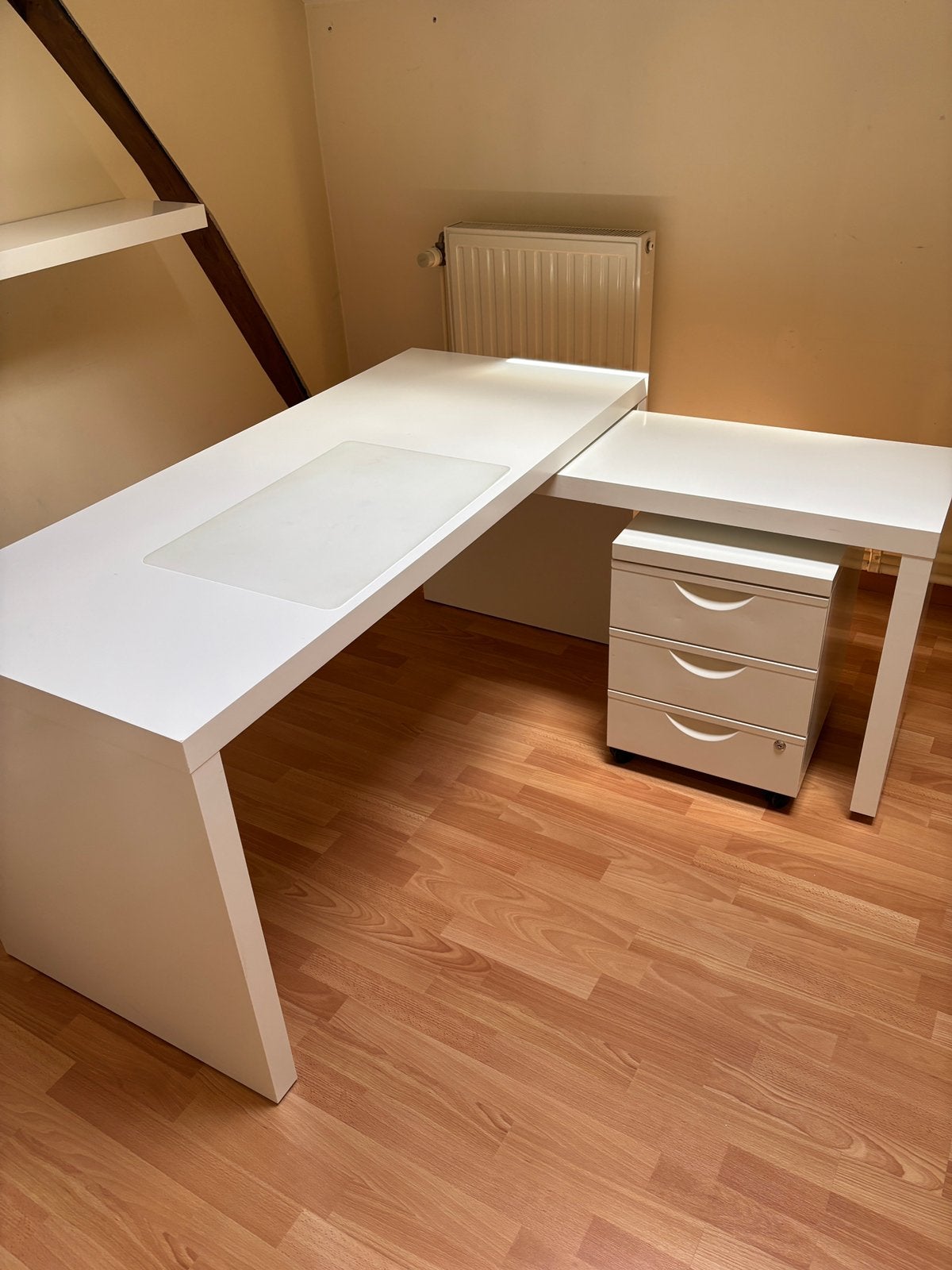Ikea bureau malm, Enlèvement, Utilisé, IKEA