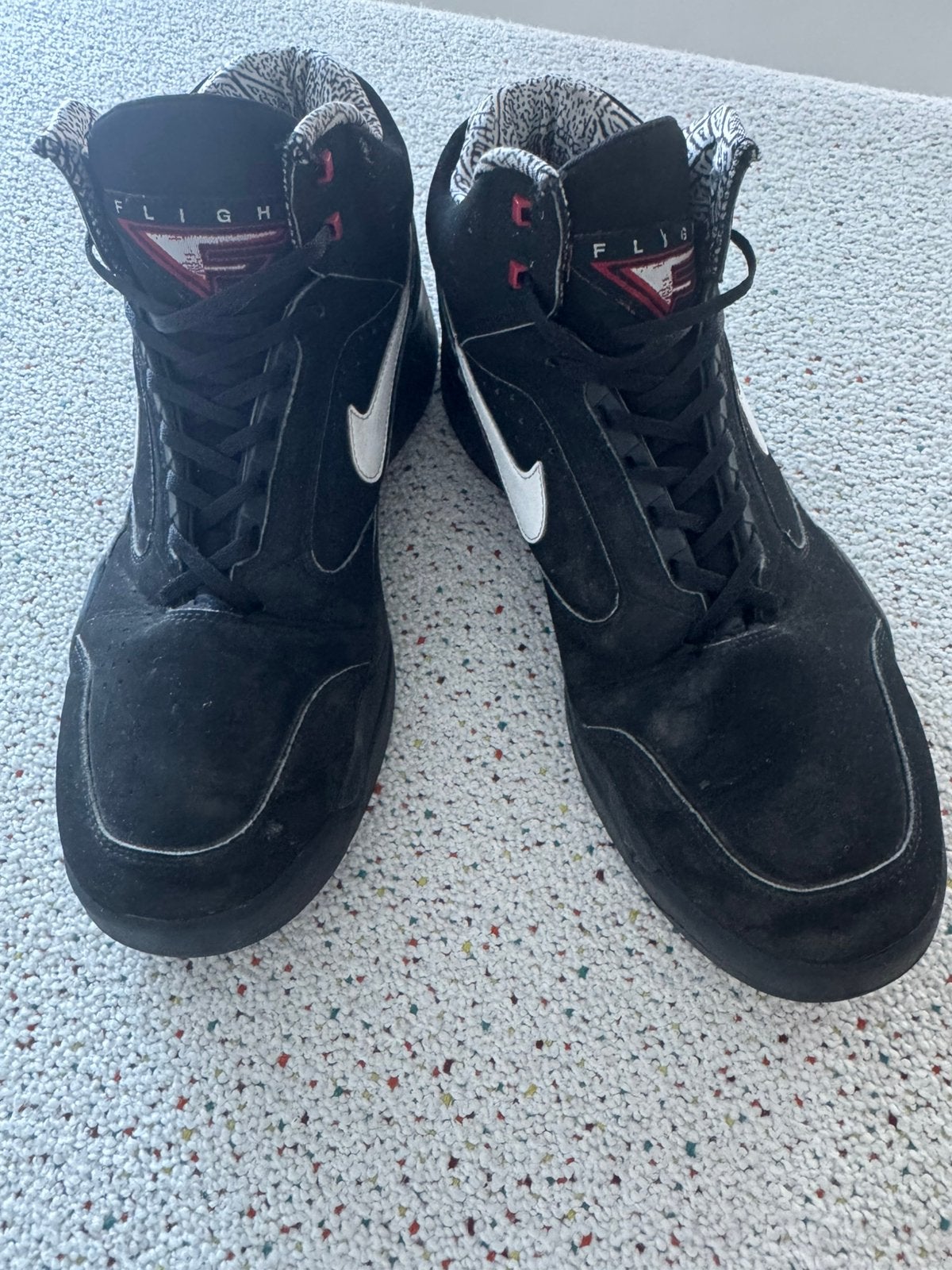 Nike Air Flight Lite Mid sneakers - maat 45, Vêtements | Hommes, Chaussures, Enlèvement ou Envoi, Porté, Baskets, Noir