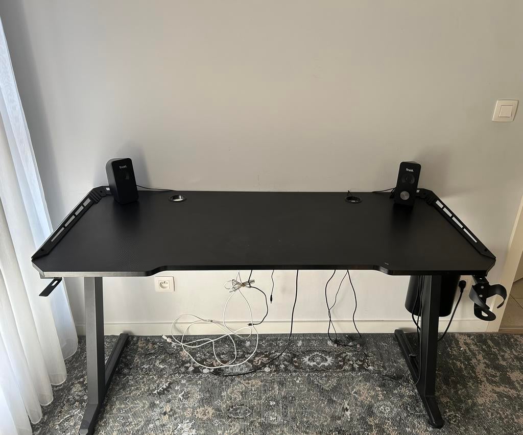 Gaming Bureau, Maison & Meubles, Bureaux, Neuf, 60 cm, Autres styles, Électrique