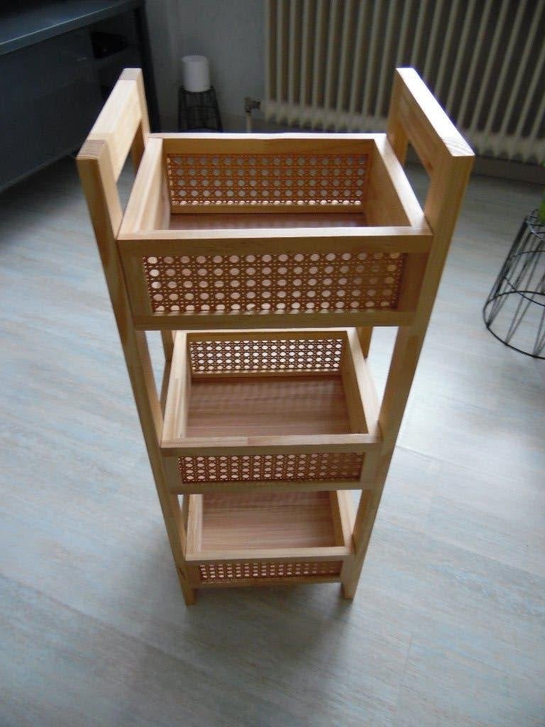Bamboe rek, Ophalen, Nieuw, Rek/stellage, Hout