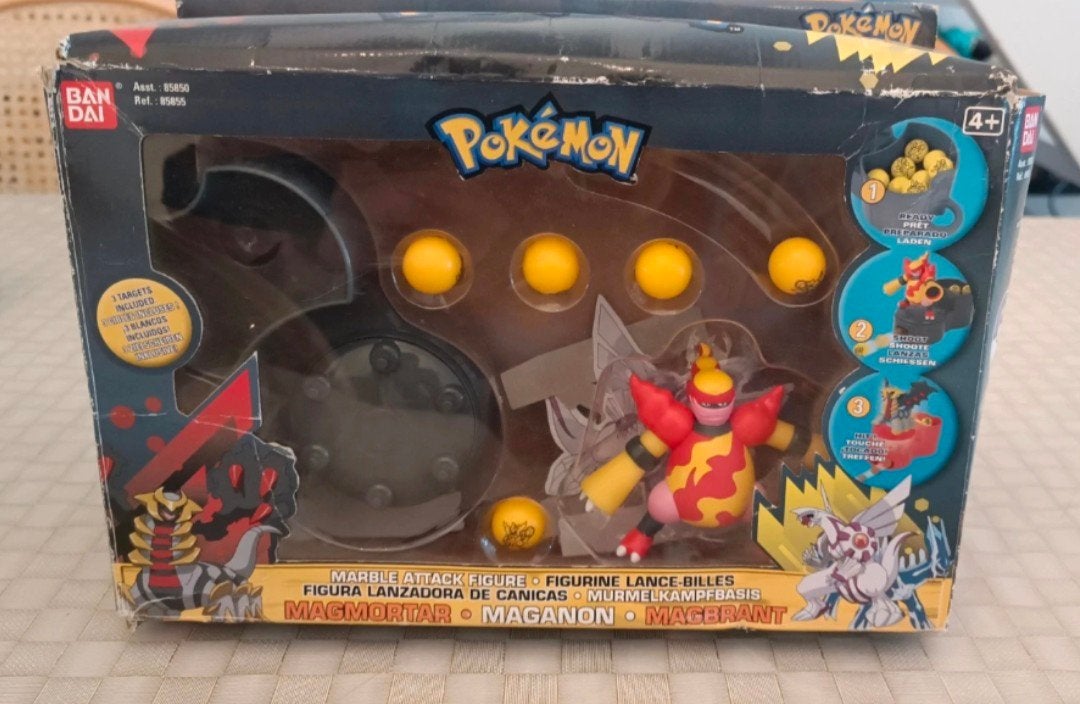 Lance-Bille Jouet Pokémon Maganon - Vintage, Collections, Enlèvement ou Envoi