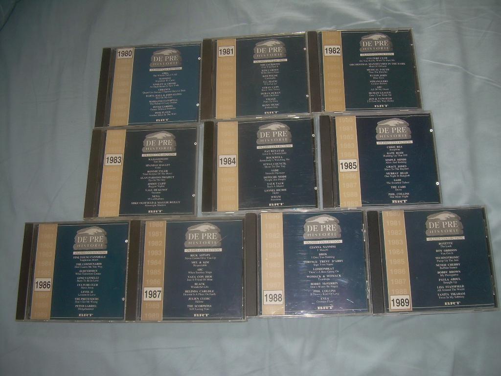 10 CD S - DE PRE HISTORIE JAREN 80, Cd's en Dvd's, Ophalen of Verzenden, Zo goed als nieuw, Pop