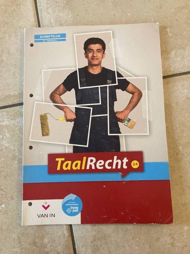 TaalRecht 2.4 (Schriftelijk), Van In, Nederlands, Overige niveaus, Ophalen