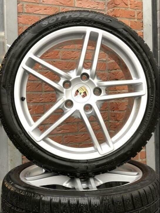 19 inch Porsche Cayman S 982 981 Boxster Spyder velgen, Pneus et Jantes, 16 pouces, Véhicule de tourisme, -