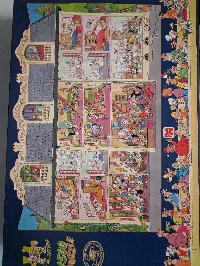 Legpuzzel Jan van Haasteren 1500 stukjes, Enlèvement, 500 à 1500 pièces, Utilisé, Puzzle
