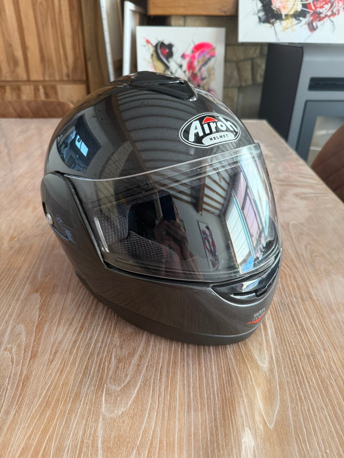 AIROH helm maat S, Motoren, Kleding | Motorhelmen, Ophalen, S