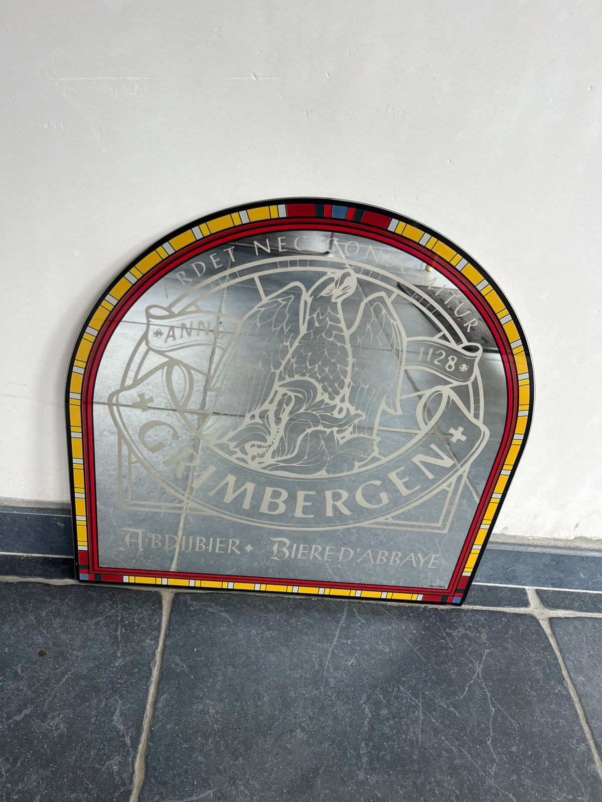 Grimbergen Abdijbier - Spiegel, Verzamelen, Biermerken, Ophalen, Zo goed als nieuw